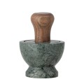 82059652_MOŹDZIERZ BANOU &amp; MORTAR &amp; PESTLE ZIELONY MARMUR BLOOMINGVILLE