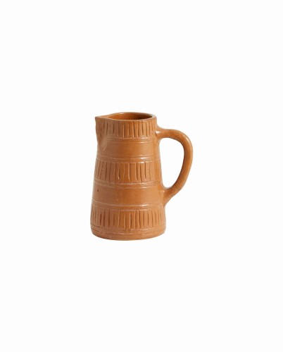1990--DZBANEK Z UCHWYTEM TERRACOTTA BLACK JUNIPER NORDAL