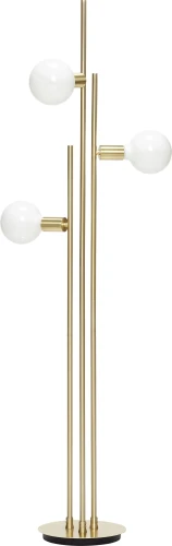 890502-HUBSCH LAMPA PODŁOGOWA BALANCE BRASS