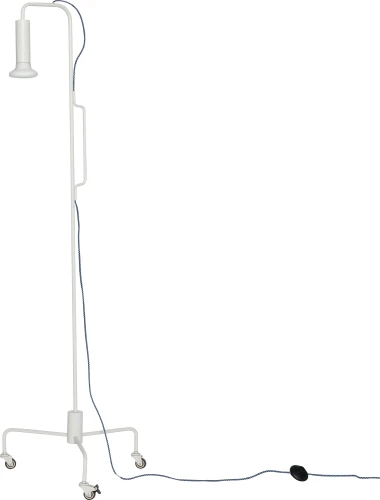 962001-HUBSCH LAMPA PODŁOGFOWA IDO JASNO SZARA