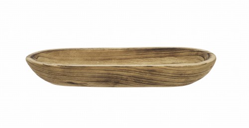 160282bc_MADAM STOLTZ OWALNA TACA Z DREWNA PULOWNIA