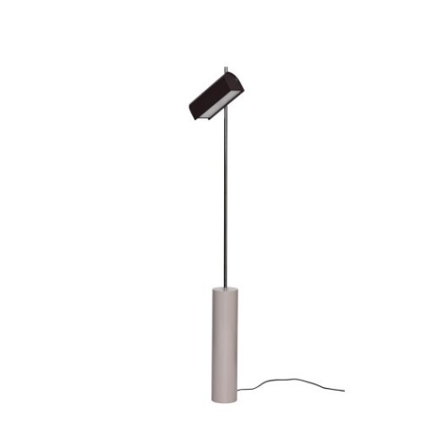 962117-HUBSCH LAMPA PODŁOGOWA REFLECTOR BROWN