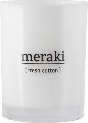 MERAKI ŚWIECA ZAPACHOWA FRESCH COTTON