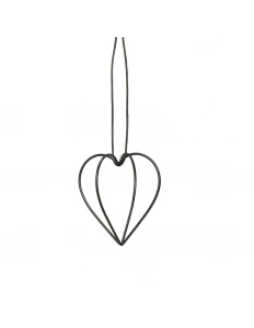 HUBSCH DEKORACJA SERCE METALOWE