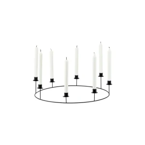 ŚWIECZNIK RING BLACK HOUSE DOCTOR