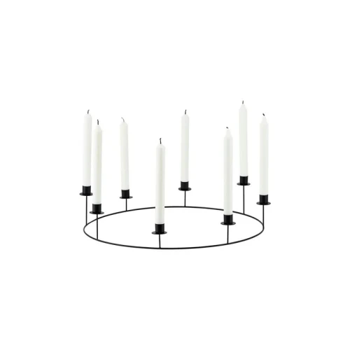 205340961-ŚWIECZNIK RING BLACK HOUSE DOCTOR