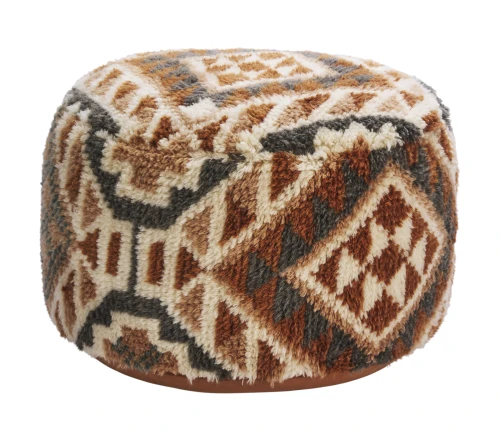 jopf-1375b-MADAM STOLTZ PUFA Z RĘCZNIE TKANA