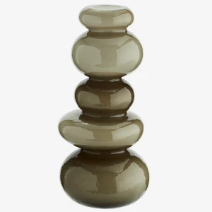 MADAM STOLTZ WAZON DEKORACYJNY ROUND GLAS