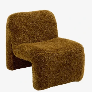 MADAM STOLTZ FOTEL LOUNGE KOLOR MUSZTARDOWY