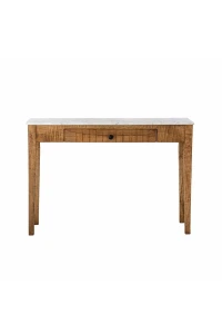 KONSOLA HAUGE DREWNO MANGO MARMUR BLOOMINGVILLE