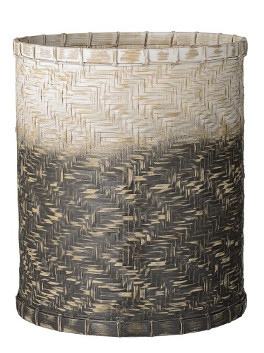  KOSZ RĘCZNIE PLECIONY BLOOMINGVILLE OGROMNY 44 cm x 37 cm